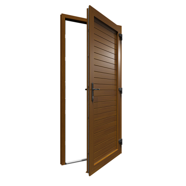 Puertas de machimbre